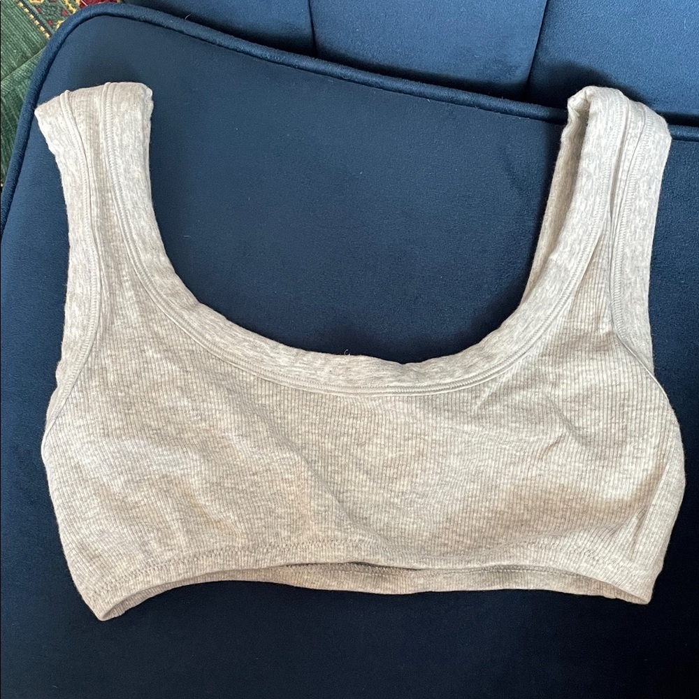 Skims cotton rib bralette, final price drop!
